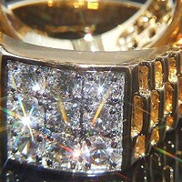 Lab Created Diamond Ring #1003