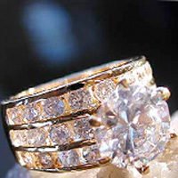 Lab Created Diamond Ring #51