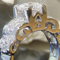 Lab Created Diamond Ring #47