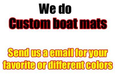 A+ Custom boat mats rugs