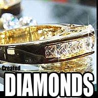 Lab Created Diamond Ring #4