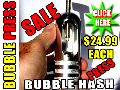 Bubble Hash Bag Press