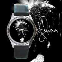 Michael Jackson Leather Watch