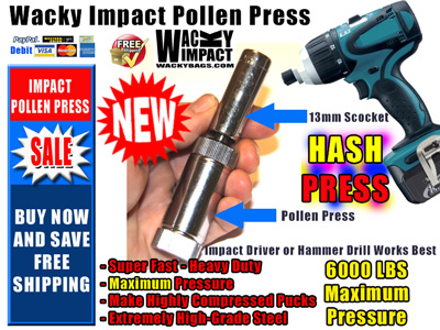 THC Impact Pollen Press