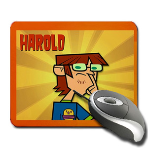 Total Drama Island Harold Mouse Pad