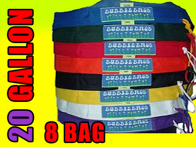 Bubblebags 20 Gallon 8 Bag