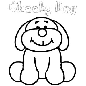 Webkinz  Rare Brown Cheeky Retired Dog